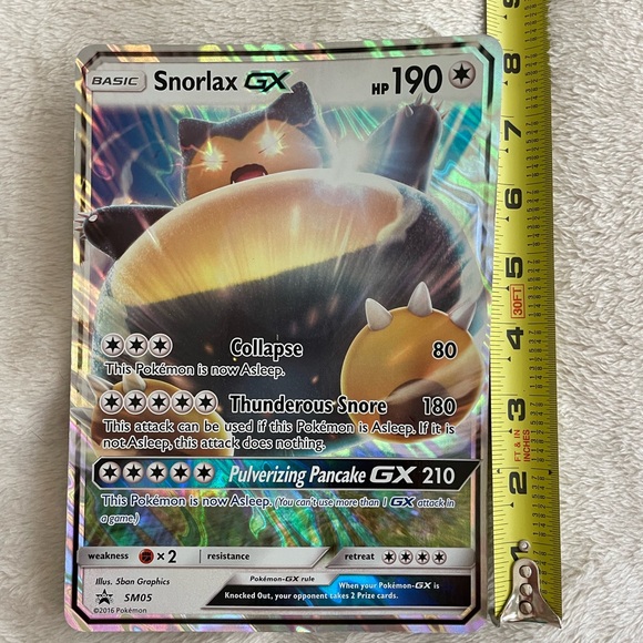 Lot of four oversized Pokemon Collectable Cards - Picture 5 of 9